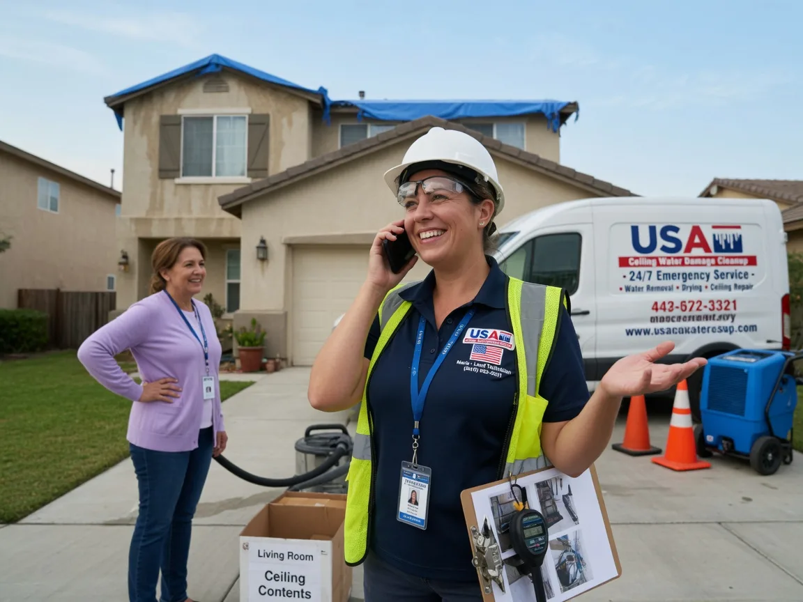 Ceiling Water Damage Restoration Rockwood, IL FAQs